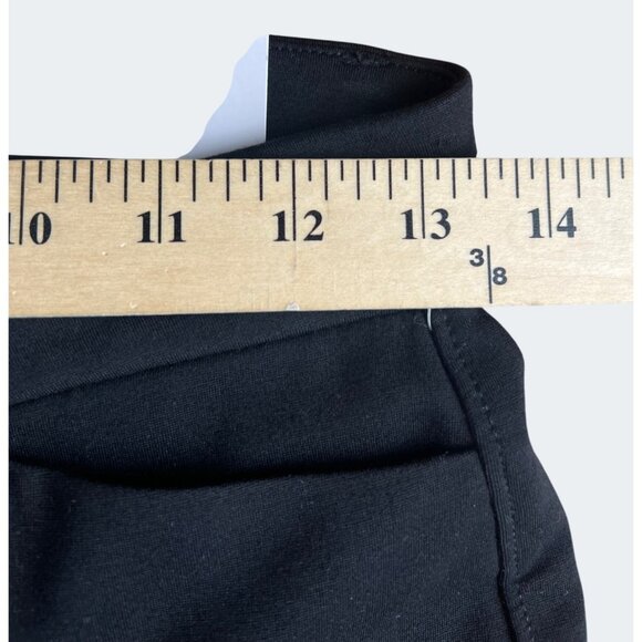 Old Navy Womens Black Flare Trousers Stretch Rayon Blend Size 4 - Picture 6 of 15